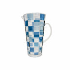 JARRA DE ACRÍLICO CHECK AZUL 1,8 LTS