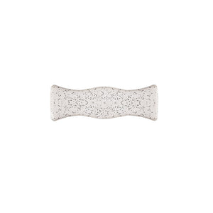 Descanso de talher cerâmica areia branca 9cm - Lolahome