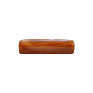 Descanso de talher em ágata natural caramelo 8cm - Lolahome