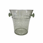 Champanheira de acrílico bubble verde luxo Lolahome