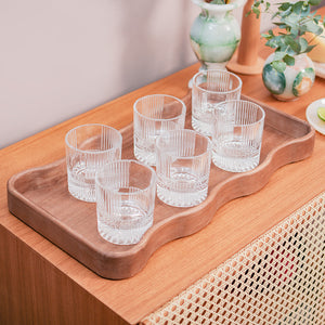 BANDEJA DE MADEIRA MARÉ G 49x26CM