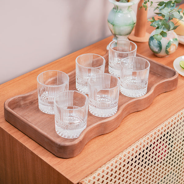 BANDEJA DE MADEIRA MARÉ G 49x26CM