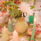 VELA ÁRVORE DE NATAL VERDE CLARO P  6 X 12(h) CM