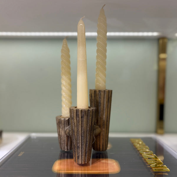 CASTIÇAL DE RESINA GOLDEN SEA