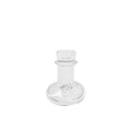 Castiçal de vidro clean transparente 8x10 cm - decoração minimalista | Lolahome