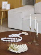 SET CASTIÇAIS DE METAL CLEAN DOT 3 PEÇAS