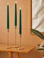 SET CASTIÇAIS GOLDEN BASIC 3 PEÇAS