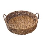 BANDEJA RENDONDA DE FIBRA NATURAL ENTRELACE 45CM