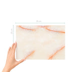 Tábua de Onix 25x35cm – cor marfim em pedra natural | Lolahome