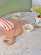 Tábua de madeira tauari orgânica – foto ambiente – Lolahome