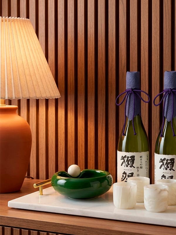 Bowl artesanal em Cristal Murano verde escuro, 15x7cm, desenvolvido no Brasil pela Lolahome