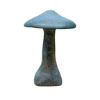 Escultura cogumelo pedra sabão natural 20cm