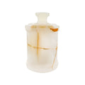 Pote de ônix natural 15cm para lavabo – Lolahome