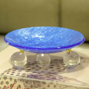 BOWL CRISTAL AZUL 23 CM