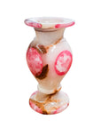 VASO ONIX CLASSIC ESFERA ROSA 20CM