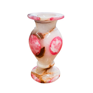 VASO ONIX CLASSIC ESFERA ROSA 20CM