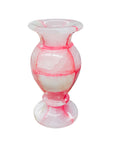 VASO ONIX CLASSIC QUADRICULADO ROSA 20CM