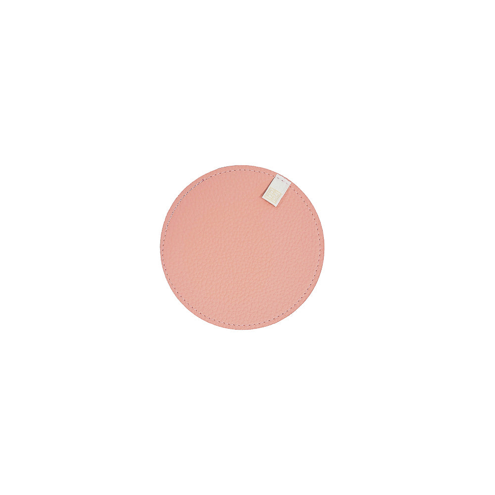 PORTA COPO DUPLA FACE IMPERMEÁVEL REDONDO ROSA E VINHO 11 CM