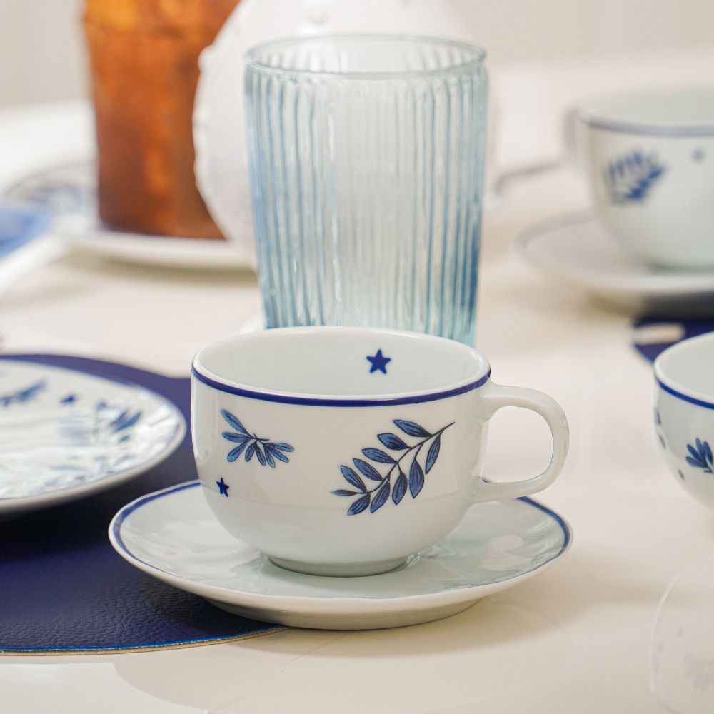XÍCARA DE CAFÉ PORCELANA GIARDINO 80ML