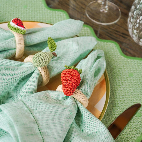 PORTA GUARDANAPO MORANGO