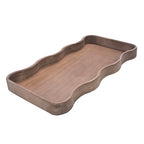 BANDEJA DE MADEIRA MARÉ G 49x26CM