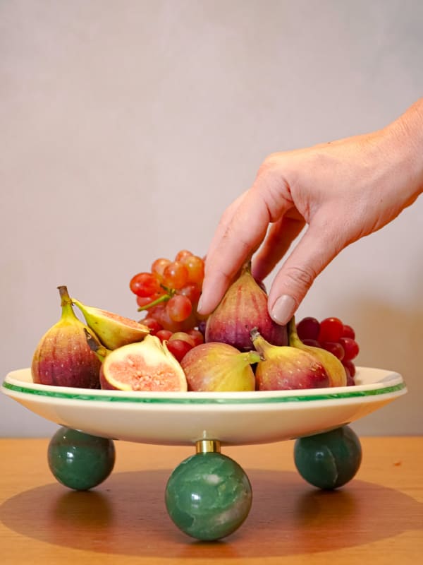 BOWL QUARTZO MARFIM 23X7CM