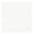 CAMINHO DE MESA VISCO LINHO BARRA LARGA PREMIUM BRANCO 160X45CM