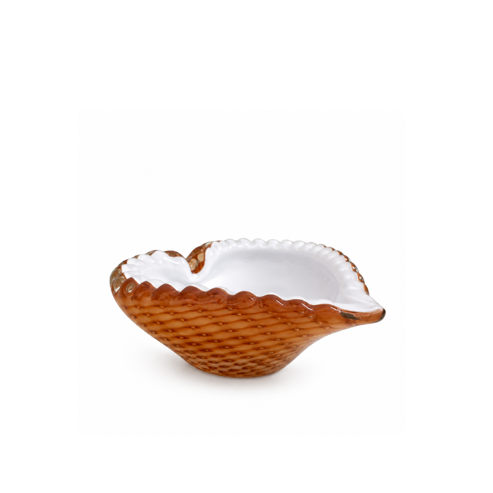 Bowl de Murano Coração Cuore Terracota 15x16cm