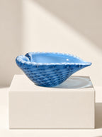 Bowl de Murano Coração Cuore Azul 15x16cm