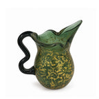 Jarra de Murano Donatella Verde com Ouro 19x22cm