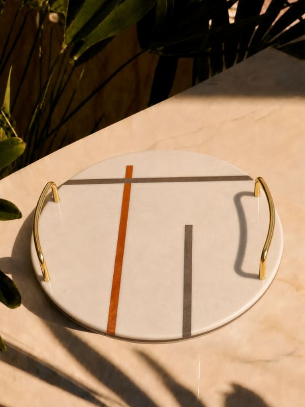 BANDEJA MOSAICO OASIS 34 x 34