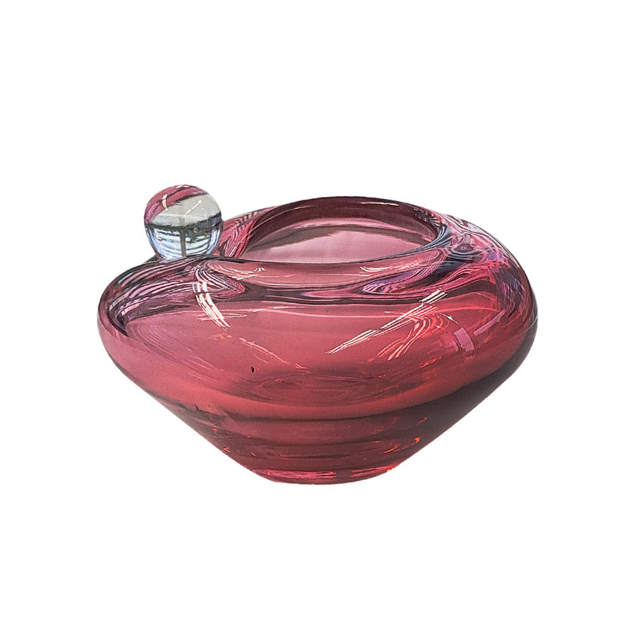 BOWL DE MURANO BUBBLE ROSA