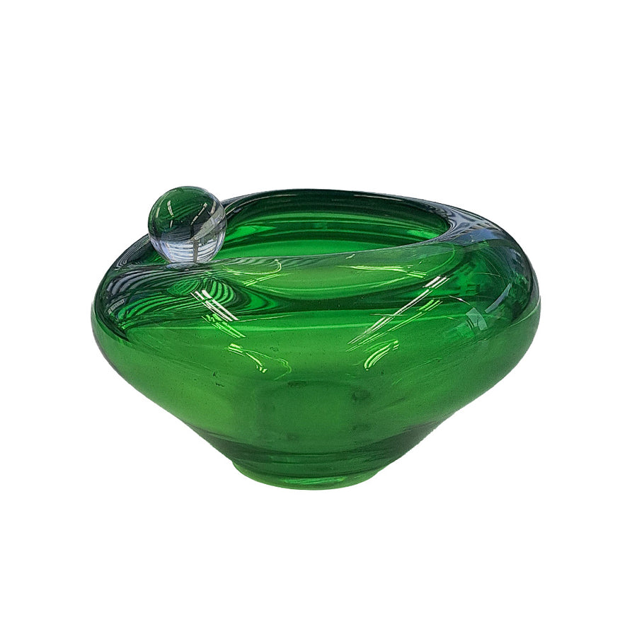 BOWL DE MURANO  BUBBLE VERDE