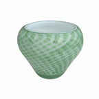 Vaso de Murano Fragola Verde M 18x16cm