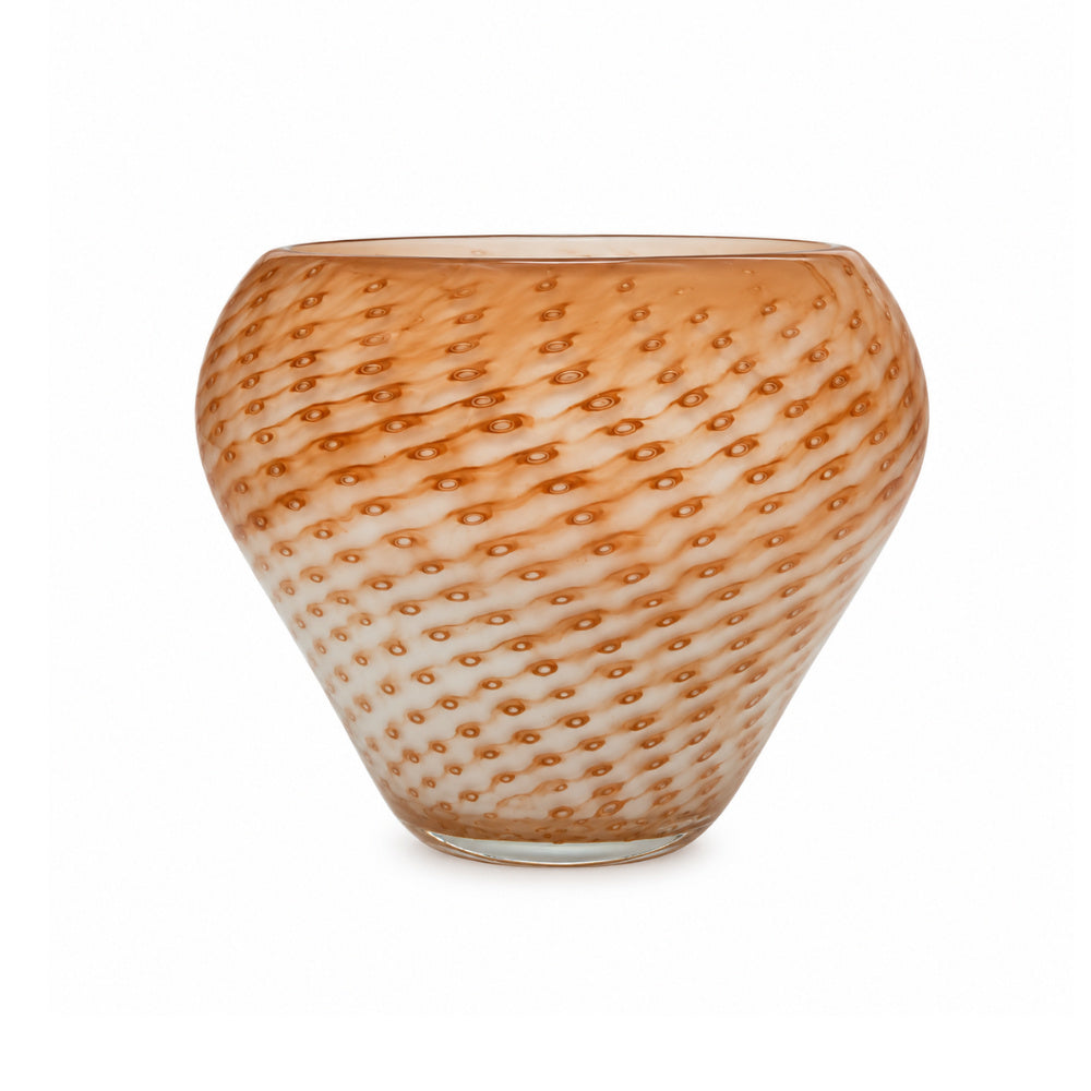 Vaso de Murano Fragola Terracota M 18x16cm