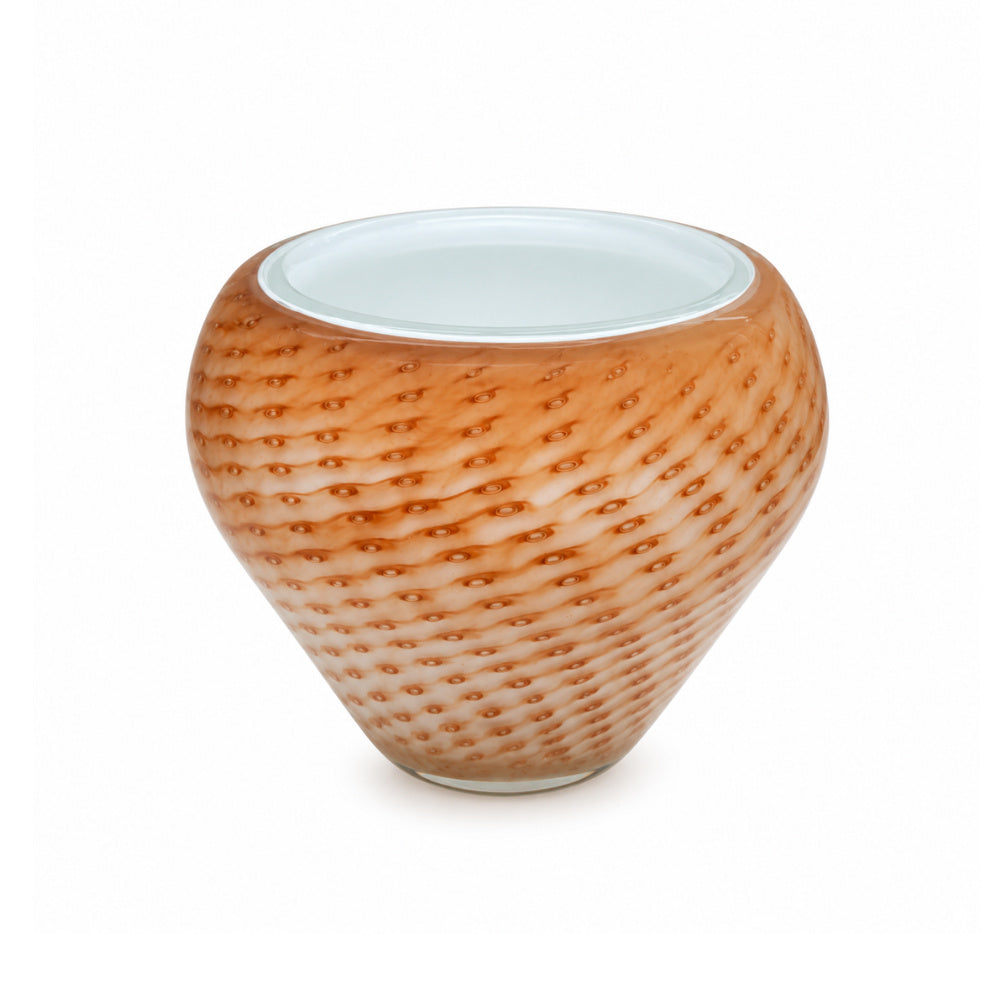 Vaso de Murano Fragola Terracota M 18x16cm