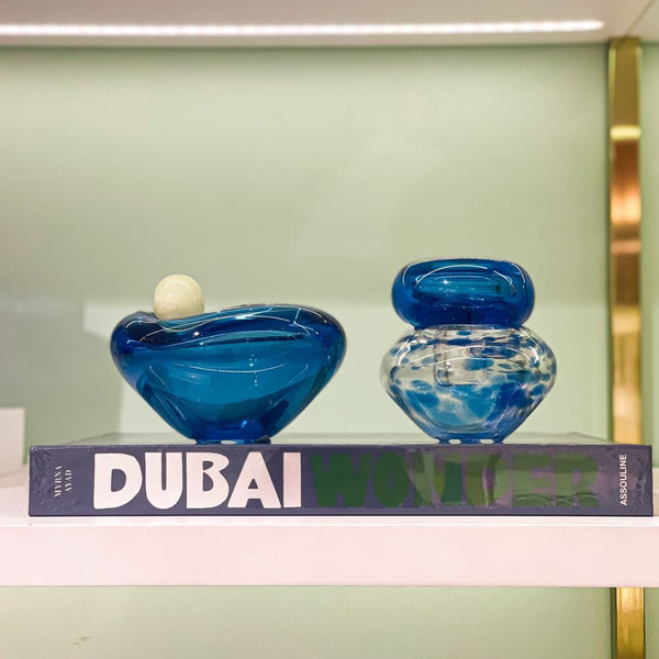 BOWL DE MURANO BUBBLE AZUL