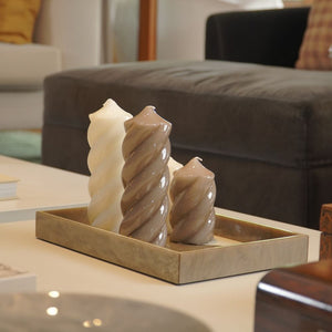 VELA SUPER TWIST BEGE G 6,5 X 22(h) CM