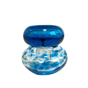 BOMBONIERE DE MURANO BUBBLE DOTS AZUL