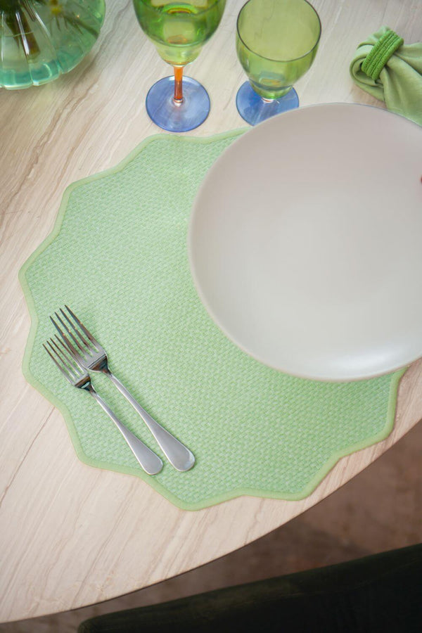 PRATO CERÂMICA PORTUGUESA RASO ALGARVE 28 CM BEGE