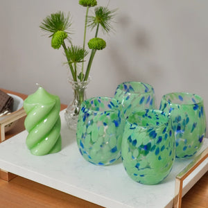 VELA SUPER TWIST VERDE CLARO P 6,5 X 11(h) CM