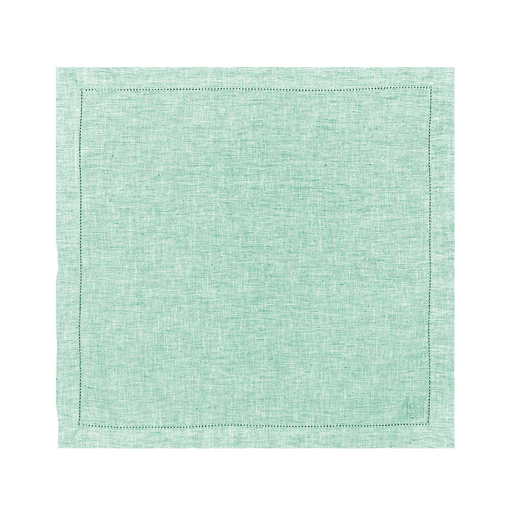 GUARDANAPO SUMMER COM PONTO AJOUR VERDE