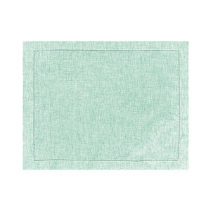 JOGO AMERICANO SUMMER COM PONTO AJOUR VERDE 50X39CM