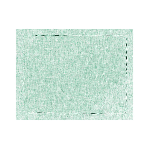 JOGO AMERICANO SUMMER COM PONTO AJOUR VERDE 50X39CM