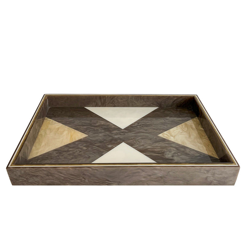 BANDEJA MOSAICO NIRVANA FENDI 35X24CM