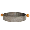 BANDEJA REDONDA QUARTZO FENDI 34CM