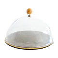 BOLEIRA ESFERA QUARTZO FENDI 34X34CM