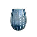 COPO DE VIDRO DOTS AZUL 500ML