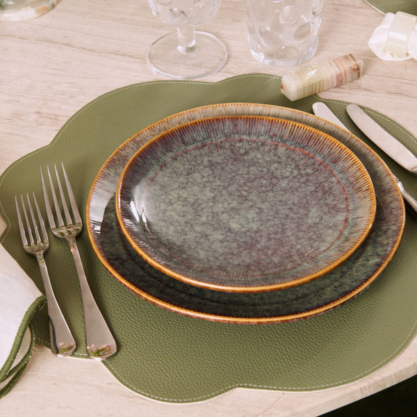 PRATO RASO DE PORCELANA AURA