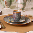 PRATO DE SOBREMESA DE PORCELANA AURA